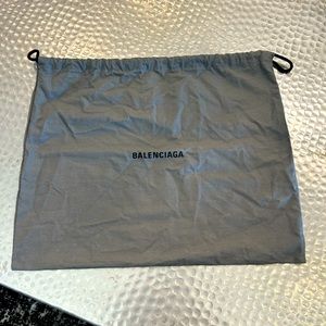 Balenciaga dustbag, dust cover